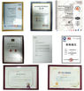 Çin Yingxinyuan Int'l(Group) Ltd. Sertifikalar